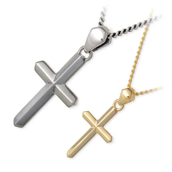 SAINTS シルバーペアネックレス