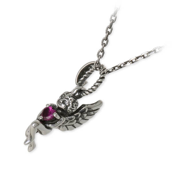 SAINTS シルバーネックレス