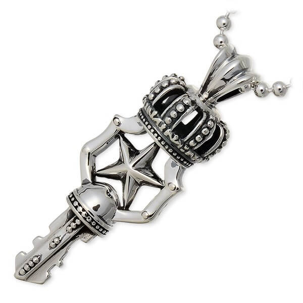 SAINTS シルバーネックレス