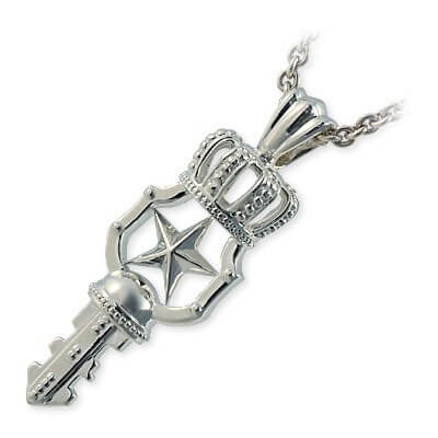 SAINTS シルバーネックレス