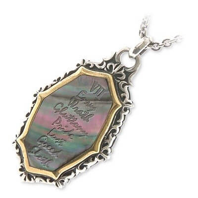 SAINTS シルバーネックレス