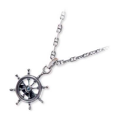 SAINTS シルバーネックレス