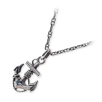 SAINTS シルバーネックレス