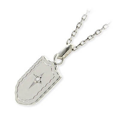 SAINTS シルバーネックレス