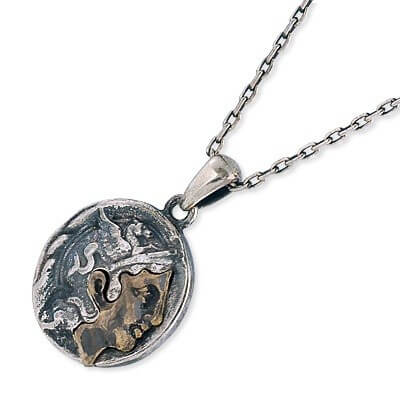 SAINTS シルバーネックレス