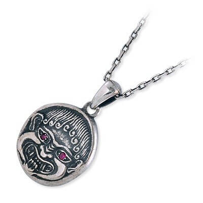 SAINTS シルバーネックレス