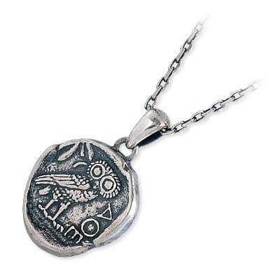 SAINTS シルバーネックレス