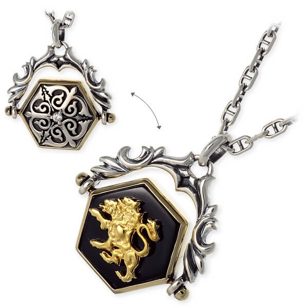 SAINTS シルバーネックレス