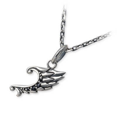 SAINTS シルバーネックレス