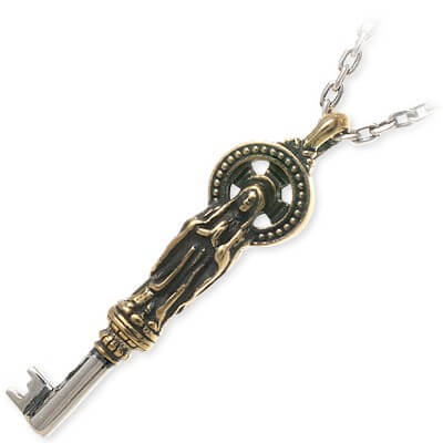 SAINTS シルバーネックレス