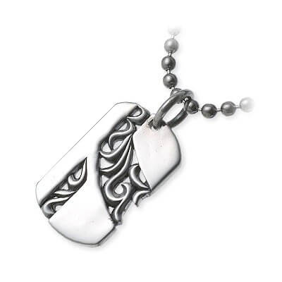 SAINTS シルバーネックレス