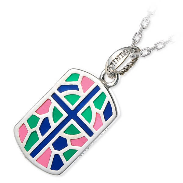 SAINTS シルバーネックレス