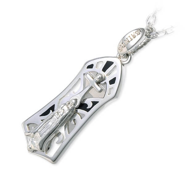 SAINTS シルバーネックレス