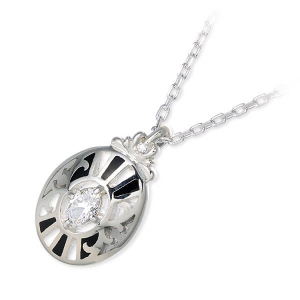 SAINTS シルバーネックレス