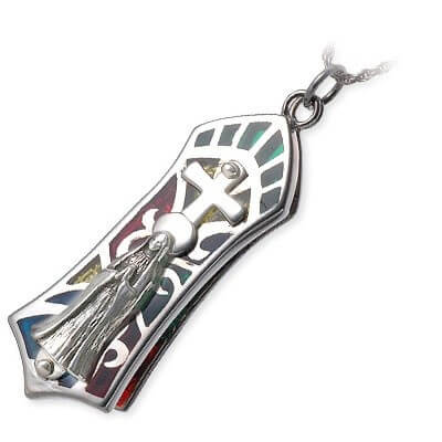 SAINTS シルバーネックレス