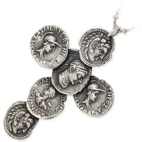 SAINTS ブラスネックレス