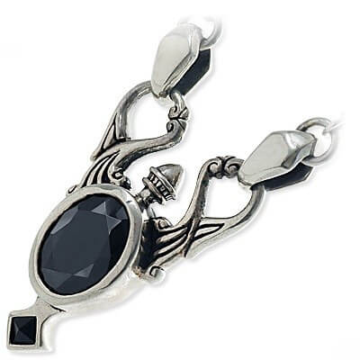 SAINTS シルバーネックレス