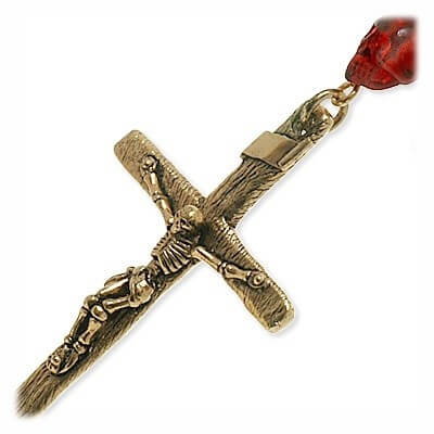 SAINTS ブラスネックレス