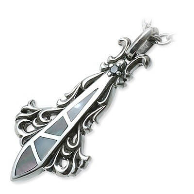 SAINTS シルバーネックレス