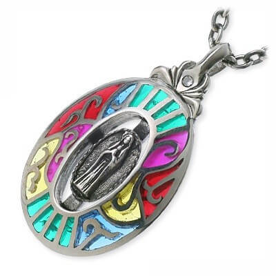 SAINTS シルバーネックレス