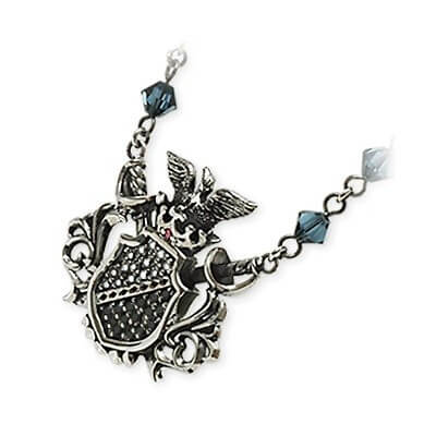 SAINTS シルバーネックレス