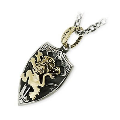 SAINTS シルバーネックレス