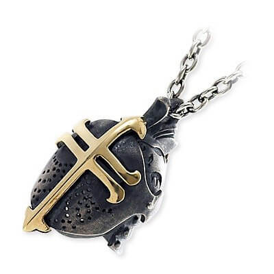 SAINTS シルバーネックレス