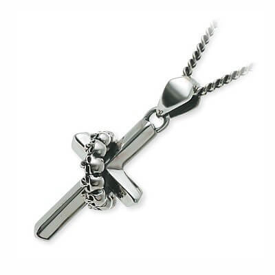 SAINTS シルバーネックレス