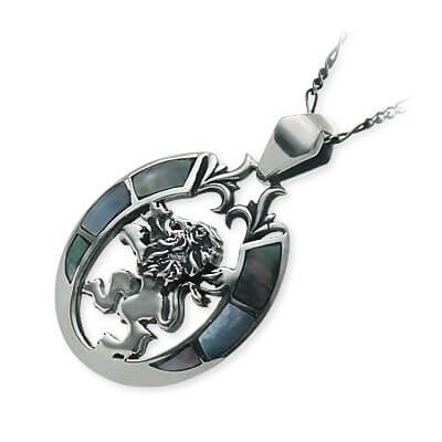 SAINTS シルバーネックレス