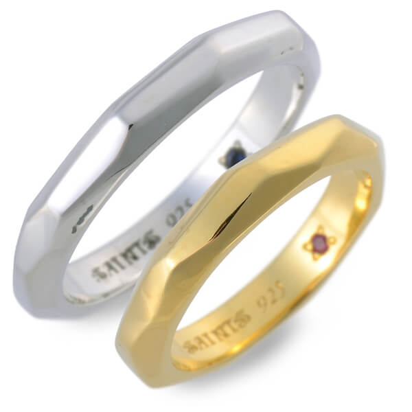 SAINTS シルバーペアリング