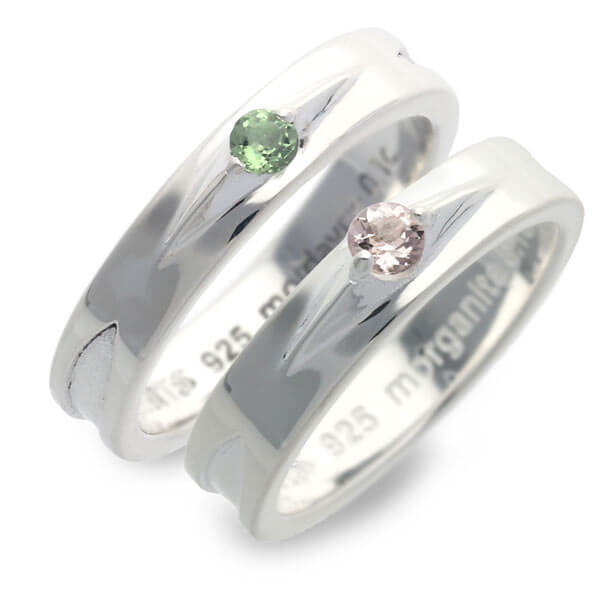 SAINTS シルバーペアリング