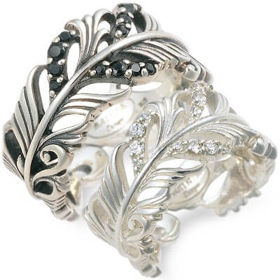 SAINTS シルバーペアリング