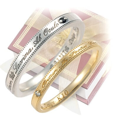 SAINTS シルバーペアリング