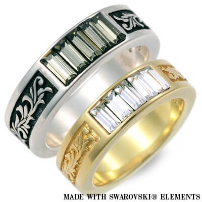 SAINTS シルバーペアリング