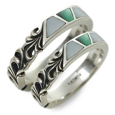 SAINTS シルバーペアリング