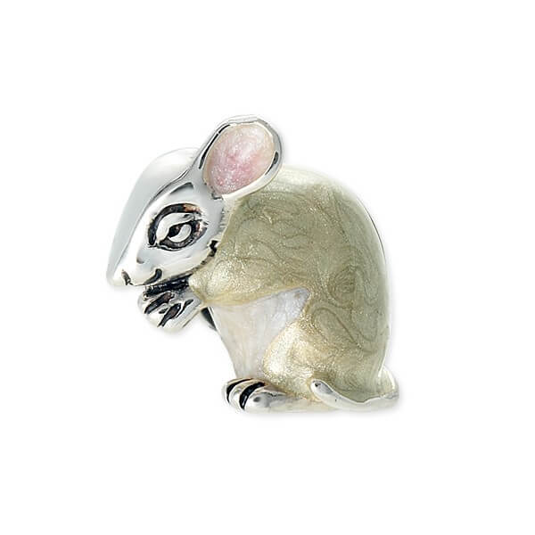 SATURNO シルバーピンバッチ