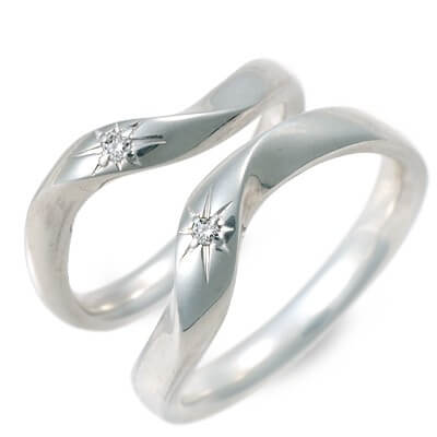 Blue Cat シルバーペアリング