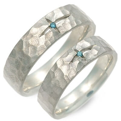 Blue Cat シルバーペアリング