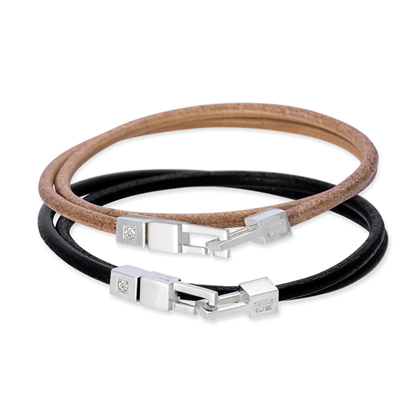 TAPIRUS レザーペアブレスレット