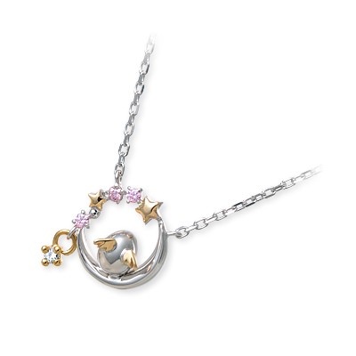 天使の卵 シルバーネックレス