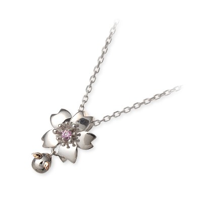 天使の卵 シルバーネックレス