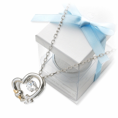 天使の卵 シルバーネックレス