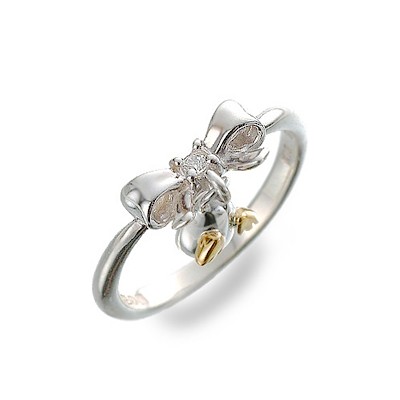 天使の卵 シルバーピンキーリング