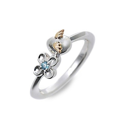 天使の卵 シルバーピンキーリング