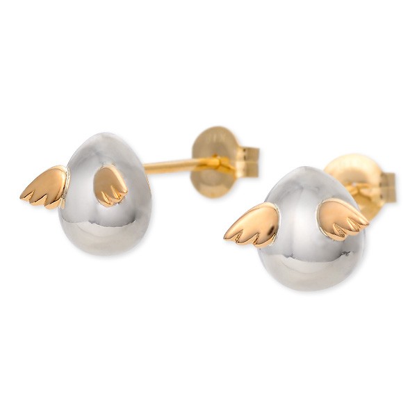 天使の卵 シルバースタッドピアス