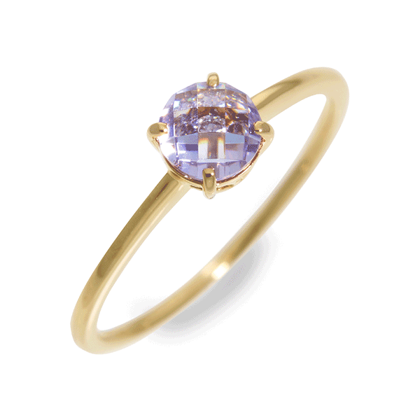 MOMAJ イエローゴールドリング