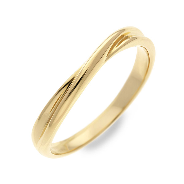 MOMAJ イエローゴールドリング