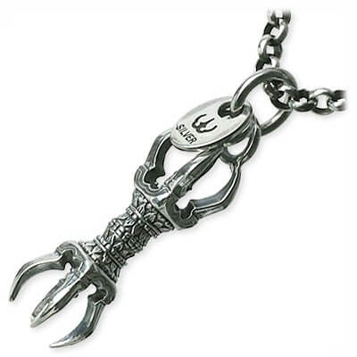 彫銀 シルバーネックレス