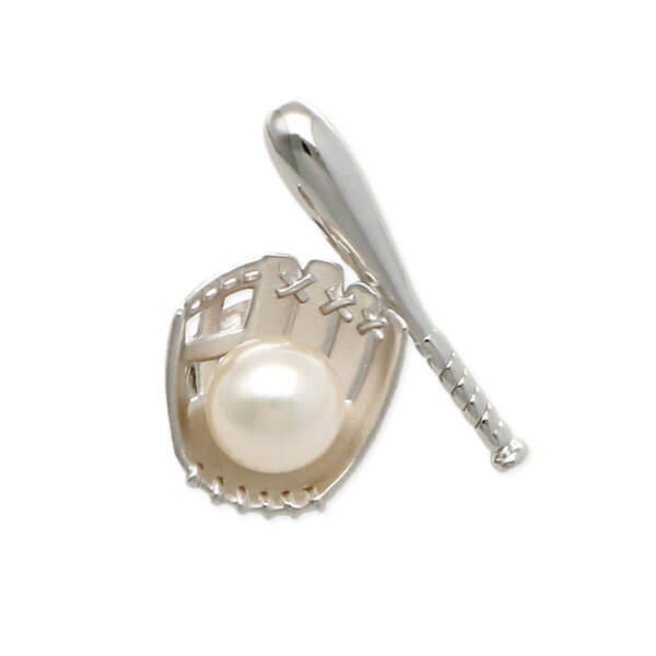 First Pearl for me シルバーブローチ