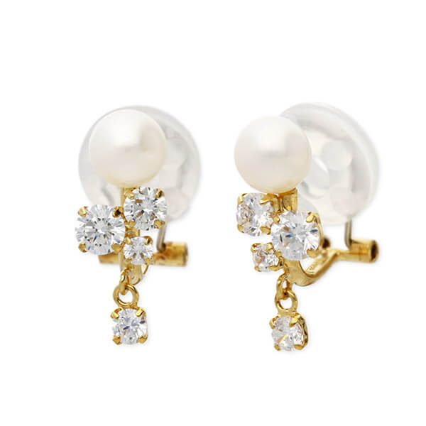 PINKY&DIANNE シルバーイヤリング